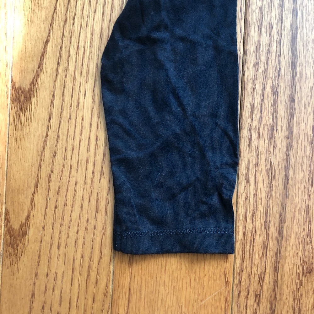 Abercrombie & Fitch Black Long-Sleeve Tee Frenchie Dog Graphic Girl’s Size XL - Picture 6 of 9
